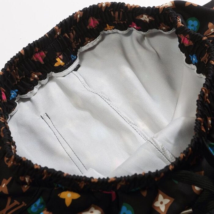 Set Louis Vuitton Monogram Multicolor Shirt and Shorts Set LV012 - Image 13