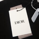T-shirt Christian Dior Embossed Monogram Navy DO062 - Image 8