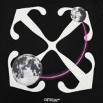 T-shirt Off-White Lunar Graphic OFF006 - Image 5