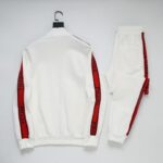 Tracksuit Prada White and Black Red Stripe PD050 - Image 5