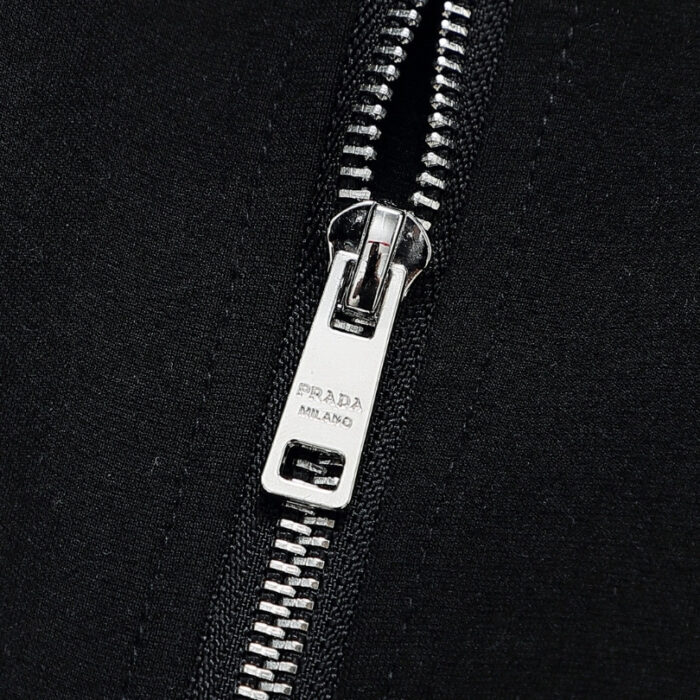 Tracksuit Prada White and Black Red Stripe PD050 - Image 9