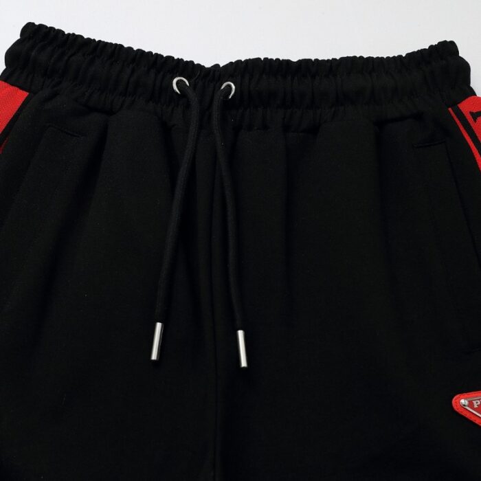Tracksuit Prada White and Black Red Stripe PD050 - Image 12