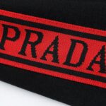 Tracksuit Prada White and Black Red Stripe PD050 - Image 8