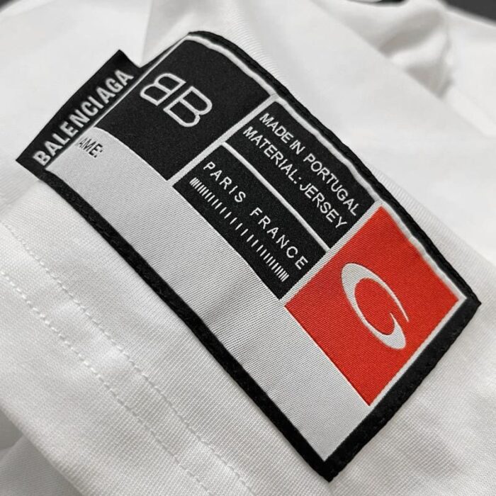 T-shirt- Balenciaga Basketeball White BL113 - Image 6