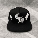Cap Chrome Hearts Cross Patch Black CH121 - Image 2