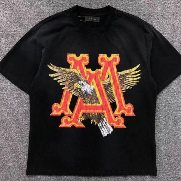 T-shirt Amiri Vintage MA Eagle AM045 - Image 2