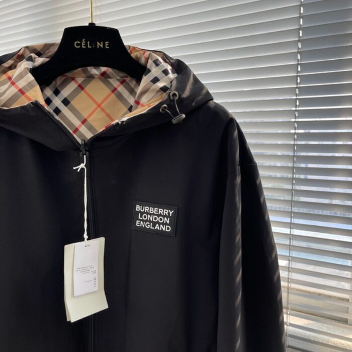 Burberry Reversible Hoodie BY062 - Image 3