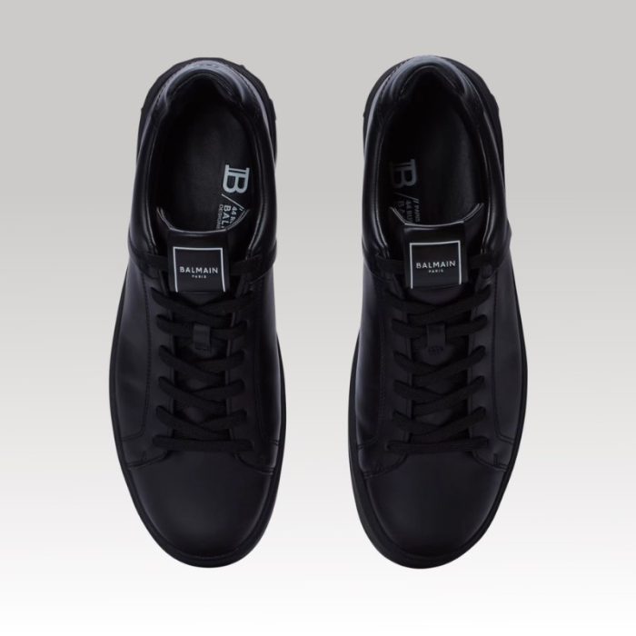 Balmain B-Court Trainer in Calfskin BM019 - Image 2