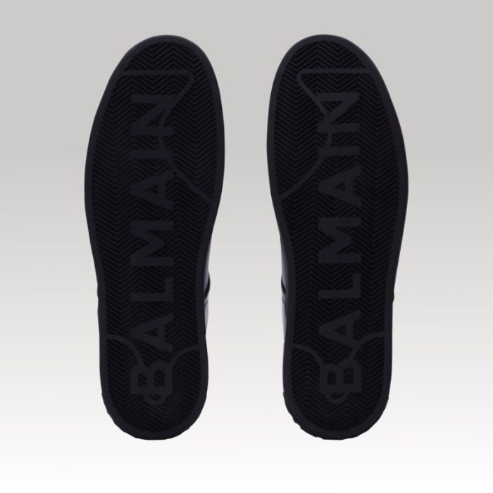 Balmain B-Court Trainer in Calfskin BM019 - Image 3