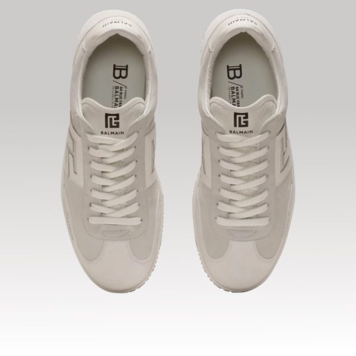 Balmain Calfskin Swan Trainer BM027 - Image 3