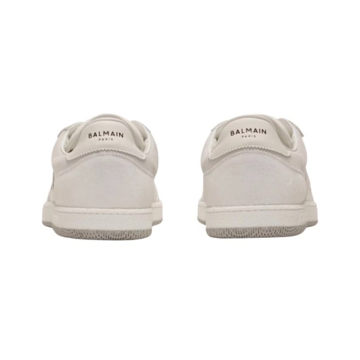 Balmain Calfskin Swan Trainer BM027 - Image 4
