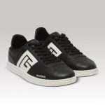 Balmain Calfskin Swan Trainer BM026 - Image 5