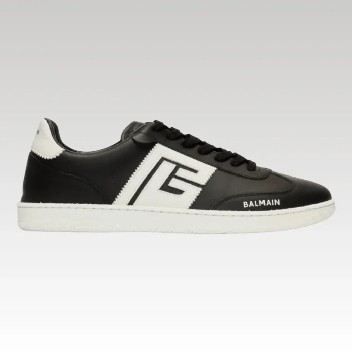 Balmain Calfskin Swan Trainer BM026 - Drip Slum