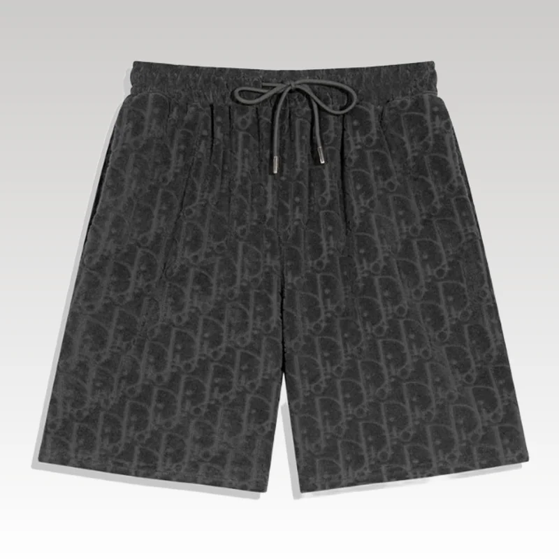 Short Dior Monogram Black Drawstring DO056 - Drip Slum