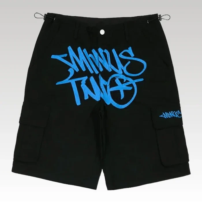 Shorts Minus Two Cargo Blue - Drip Slum
