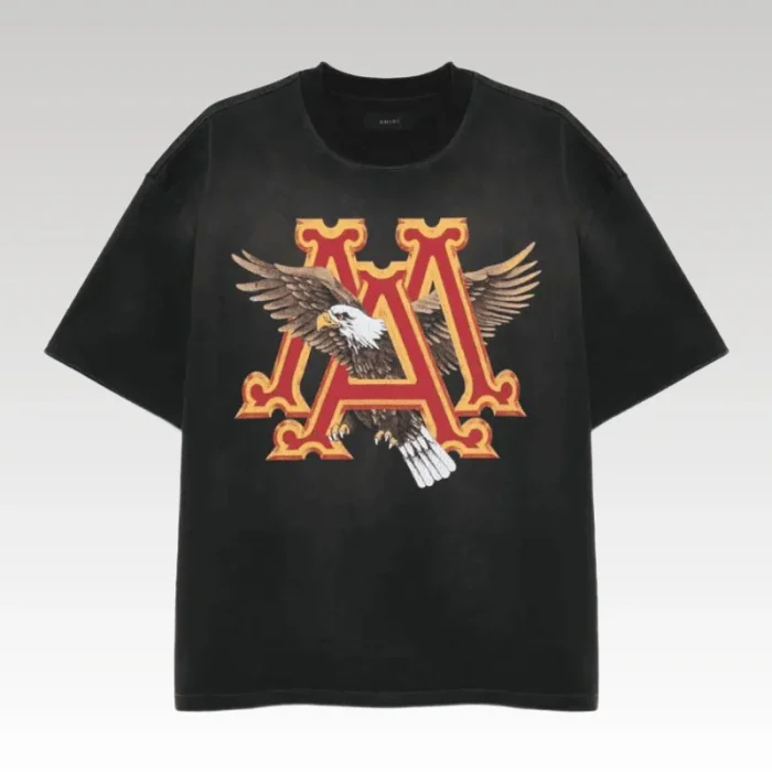 T-shirt Amiri Vintage MA Eagle AM045 - Drip Slum